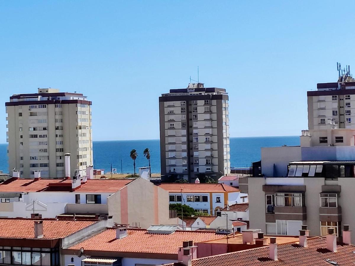 Lovely Lisboa Costa Da Caparica Seaview Apartment Dış mekan fotoğraf